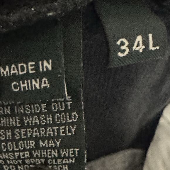 Rodd & Gunn Straight Fit Trouser Pants Mens Sz 34L (34x30) Black Textured - Picture 5 of 16